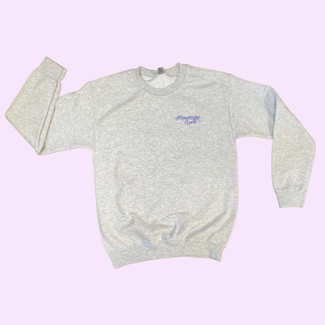 Prince Edward County heathered crewneck sweatshirt